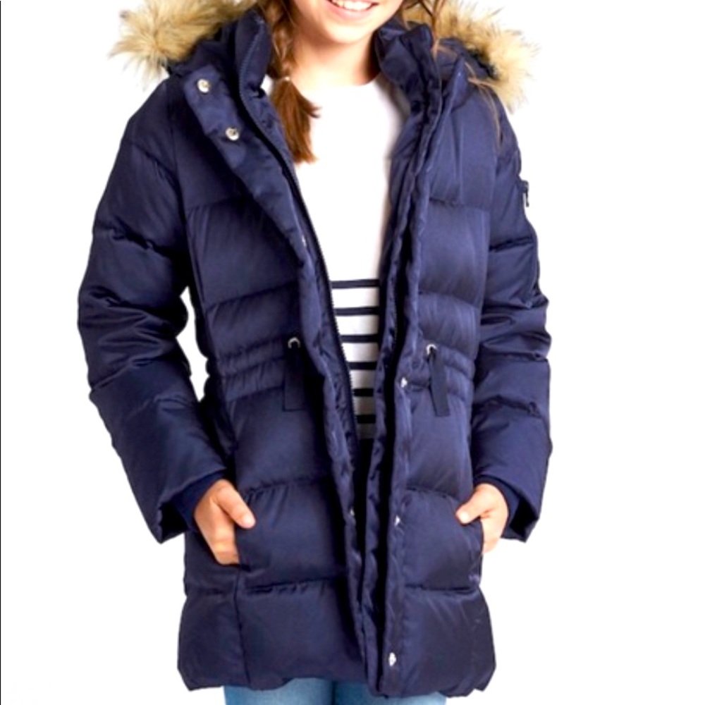 GAP Kids elongated down puffer coat
